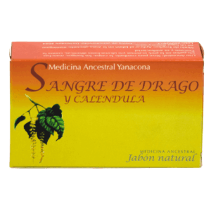 Jabón sangre de drago y caléndula (120gr)