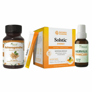 Combo Salud Mental (Ashwagandha • Nerviux Panicuss • Solstic Energy)