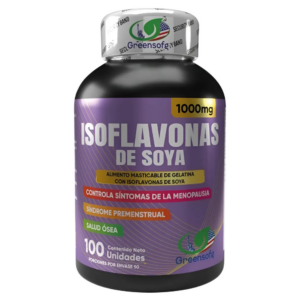 Isoflavonas de Soya para Menopausia y Salud Ósea (100 unidades)